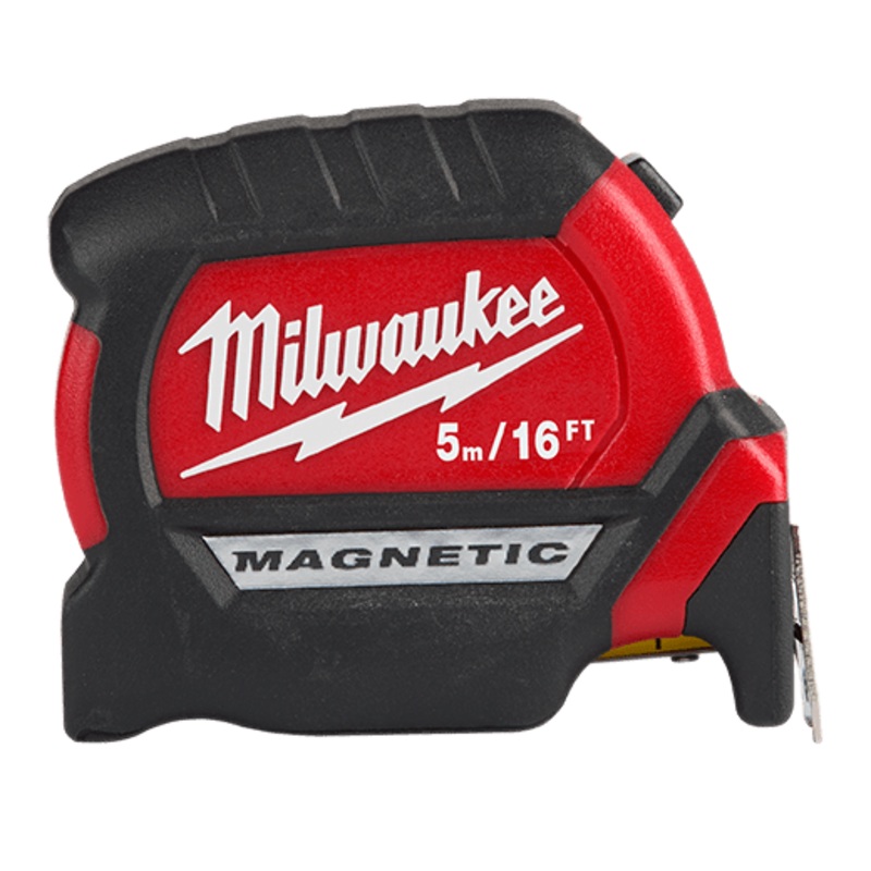 5m/16ft Compact Wide Blade Magnetic Tape Measure