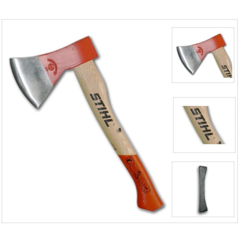 Hacha forestal STIHL 38 cm con proteccin de goma (00008811912)