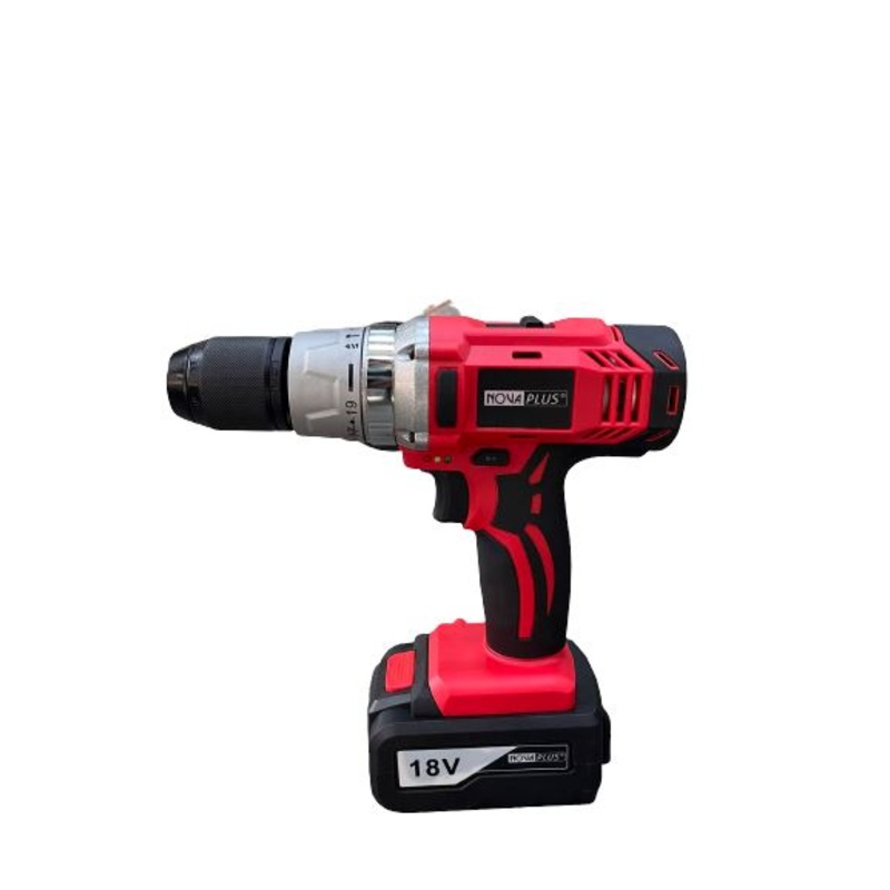 Nova Plus (Novaplus) 18V 1/2" Hammer Drill (Impact Drill) | Model : NP8518