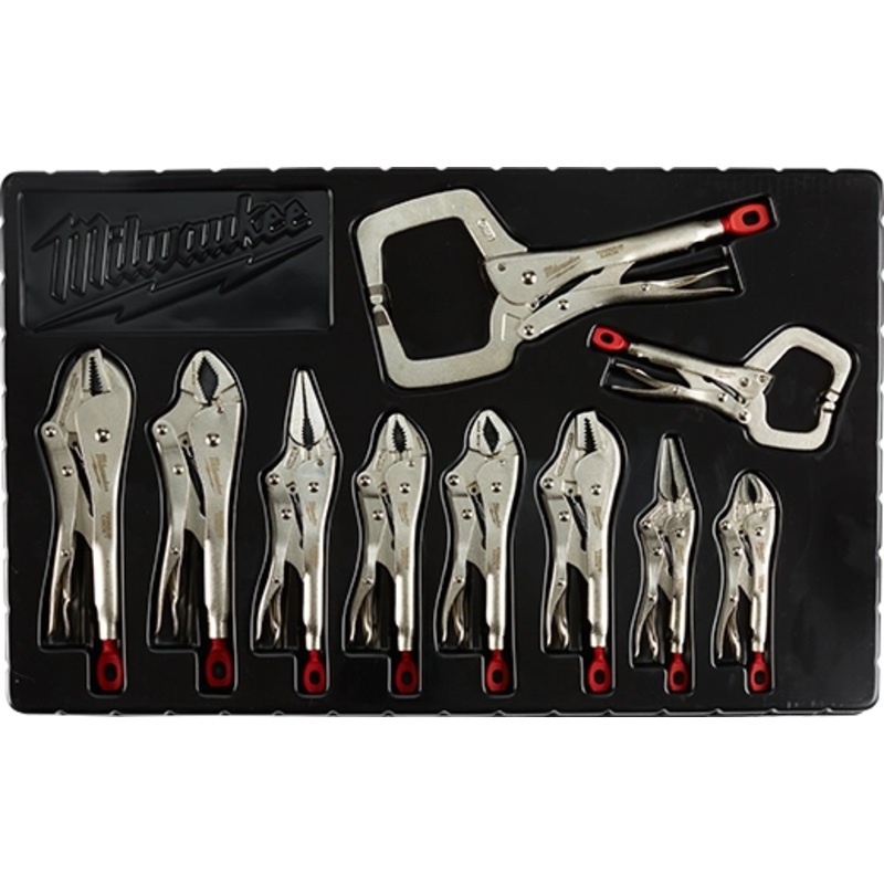 10Pc TORQUE LOCK Locking Pliers Kit