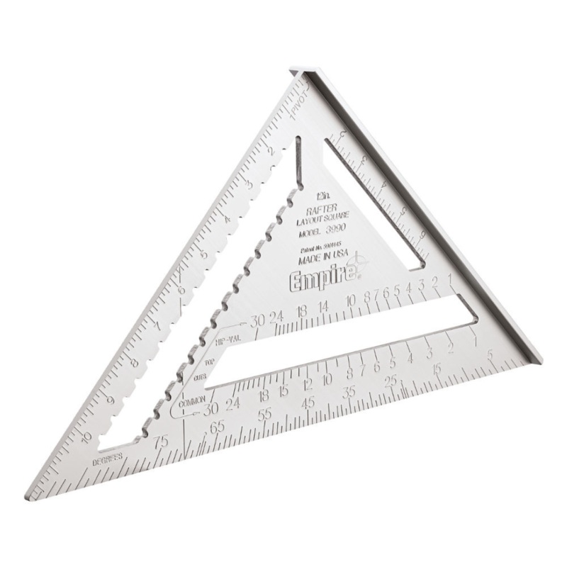 12 in. Magnum Aluminum Rafter Square