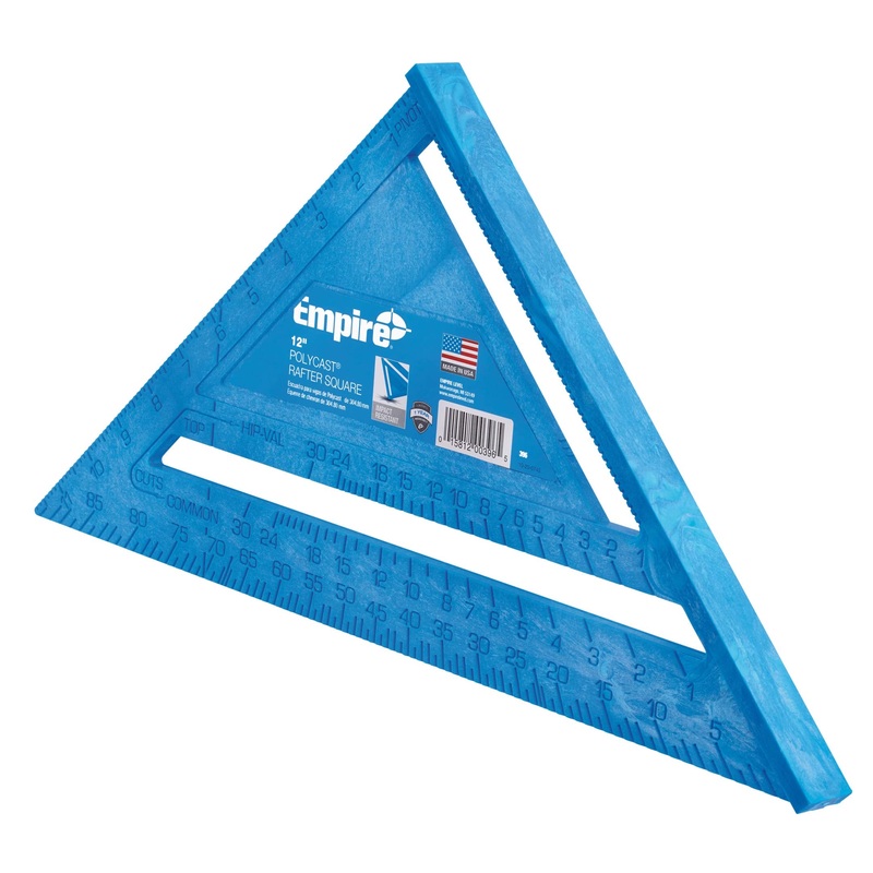 12 in. Polycast Rafter Square