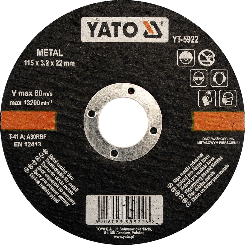 YATO YT-5920 INOX CUTTING DISC