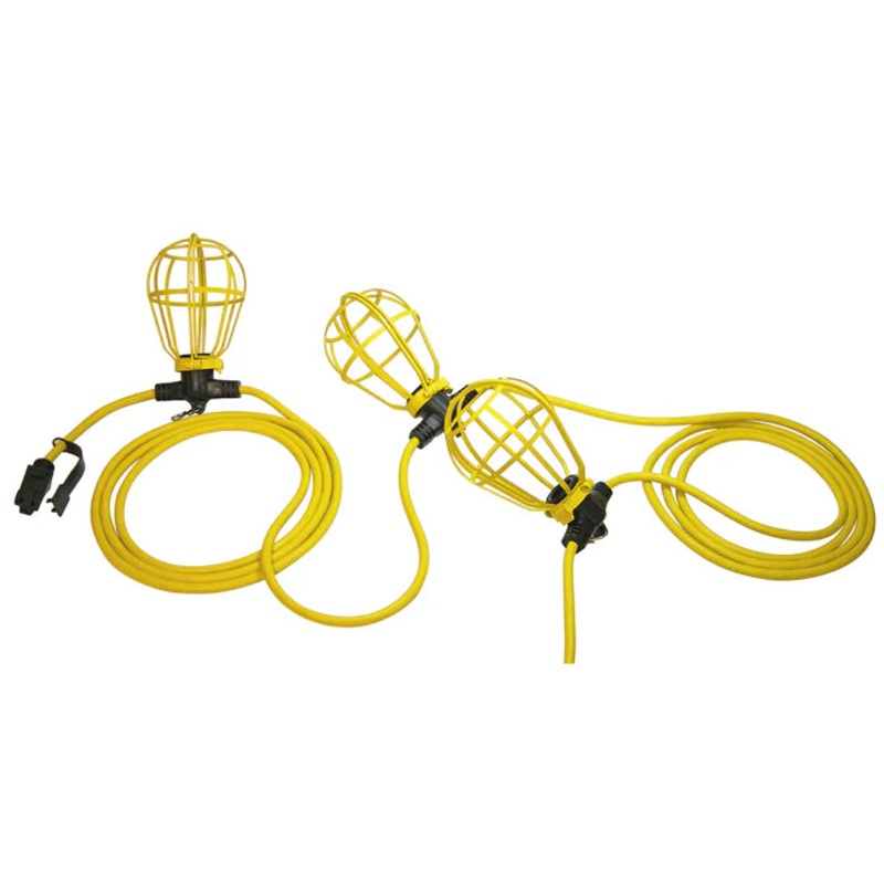 50ft 12/3 SJTW 5-Bulb Light String