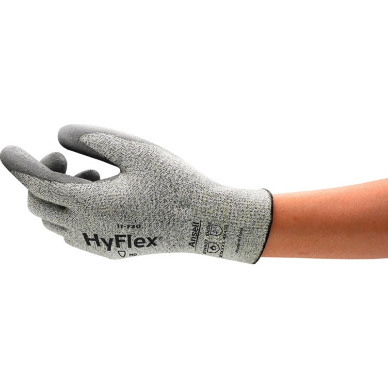Guantes de proteccin contra cortes ANSELL HyFlex 11-730 talla 10 gris (4000391143)
