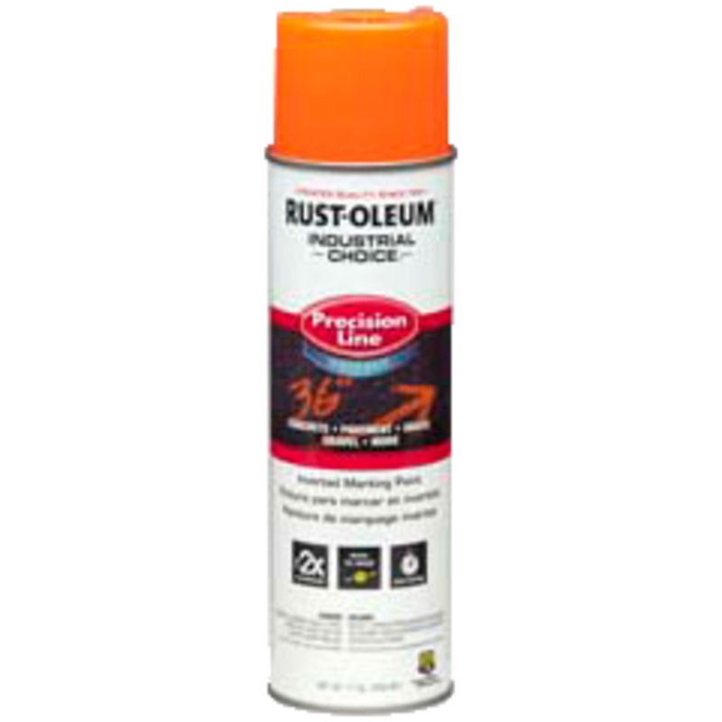 Industrial Choice M1800 Water-Based Precision Line Marking Paint Fluorence Orange