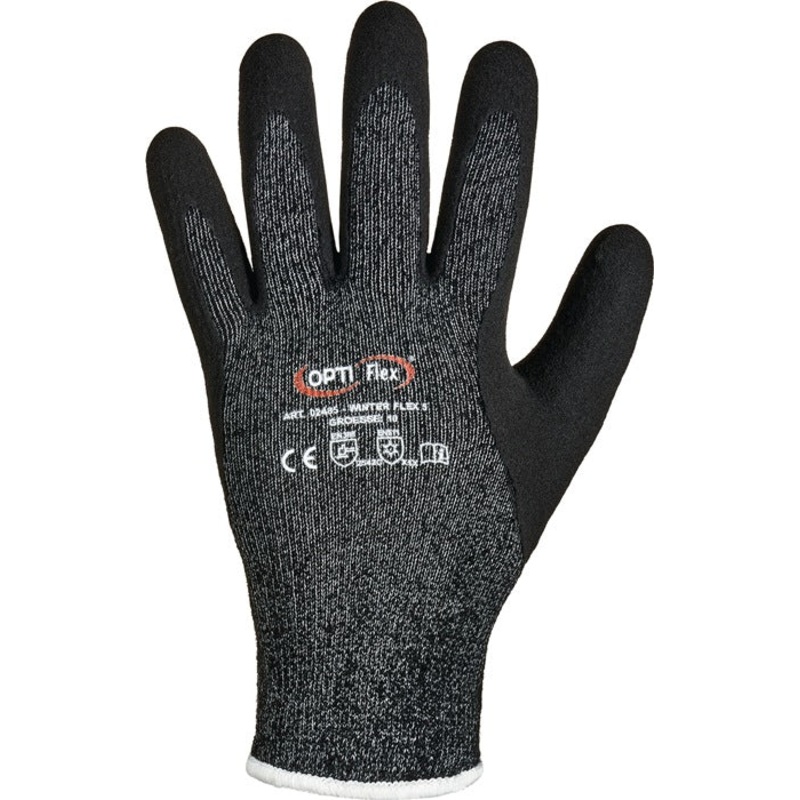 OPTIFLEX Guantes de proteccin contra cortes invierno Flex 5 talla 9 gris/negro (4000391063)