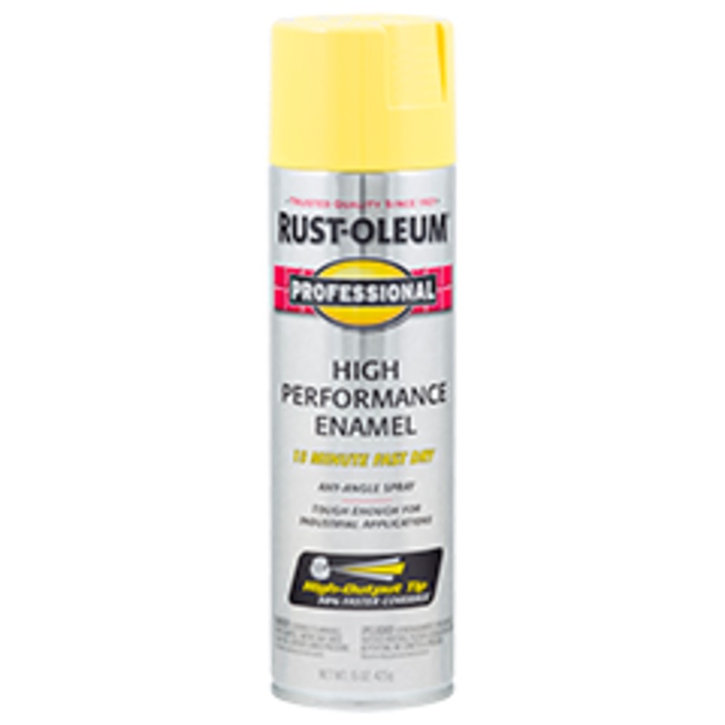 Professional High Performance Enamel Spray Yellow